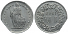 1 Franken 1969 B - Zainende